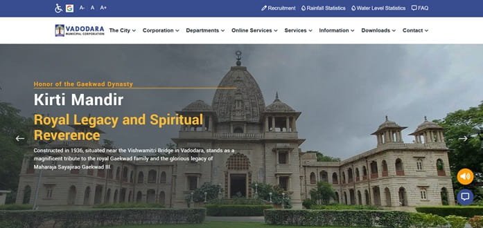 Vadodara Municipal Corporation: Address, Property Tax, Bill Payment, Login Guide